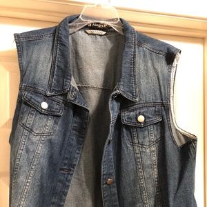 Denim vest